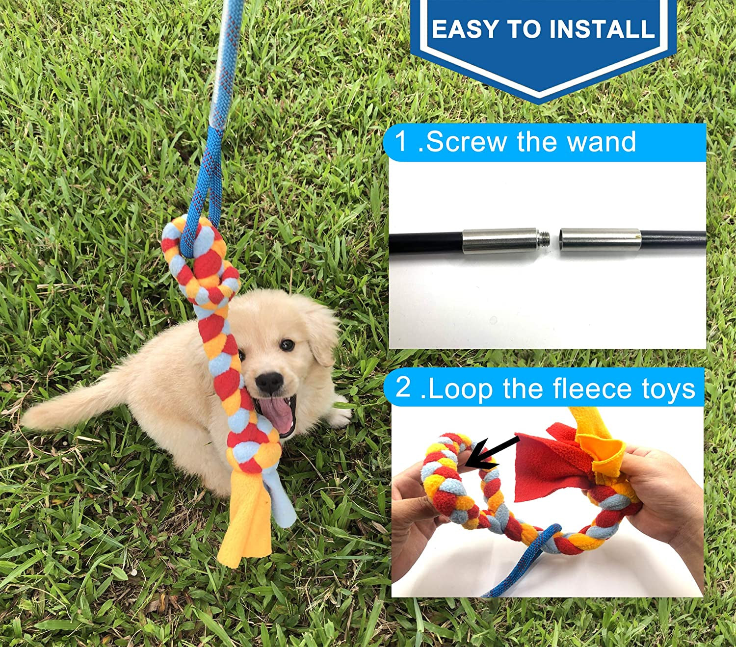 interactive-flirt-pole-toy-for-dogs-chase-outdoor-exercise-agility-training-durable-teaser-wand-with-pet-fleece-rope-tether-lure-for-small-medium-large-breeds-high-energy-dogs-herding-and-tug-of-war