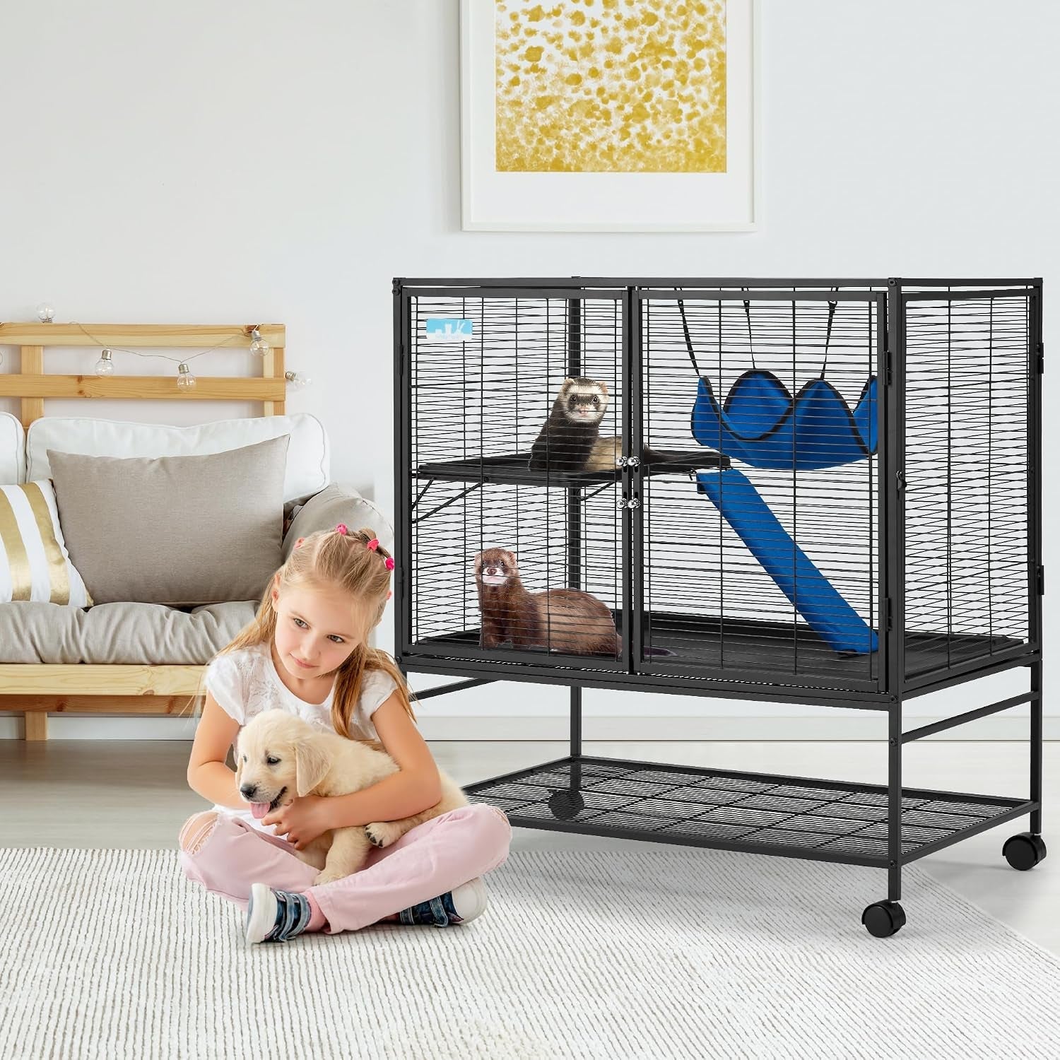 habutway-40h-large-metal-rolling-ferrets-cage-2-tiers-small-animal-cages-cage-for-rats-chinchillas-0-5-bar-spacing-for-ferret-small-animal-cage-w-removable-ramp-platform