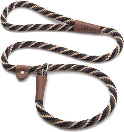 Mendota Pet Slip Leash - Dog Lead and Collar Combo - Made in the USA - Mocha, 3/8 in X 6 Ft - for Small/Medium Breeds18