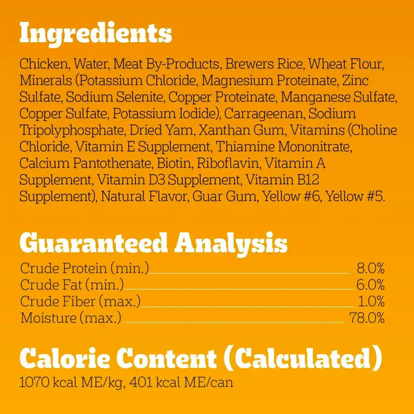 Pedigree Chopped Ground Dinner Wet Dog Food, Chicken, 13.2 Oz, 12 Count | 100% Complete & Balanced, Slow Cooked with Real Chicken, Supports Lean Muscles, Serve as Topper or Complete Meal9