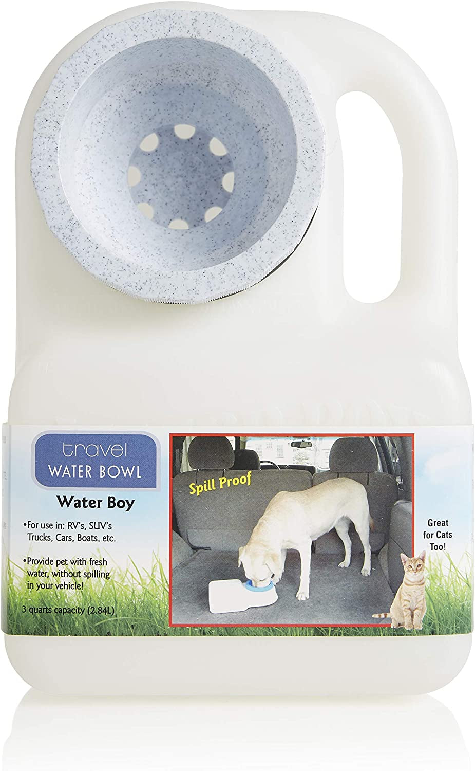 lixit®-water-boy-portable-travel-dog-bowl-3-quart-spill-free-self-filling-pet-water-bowl-made-in-usa-white-1-pack