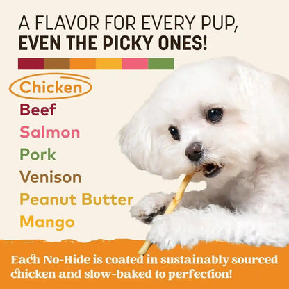 Earth Animal No Hide Stix - Rawhide Free Dog Chews Sticks 20 Count Chicken | Small Sticks Chicken Flavored Natural Rawhide Free Long Lasting Dog Chews - Treats for Small Dogs and Cats5