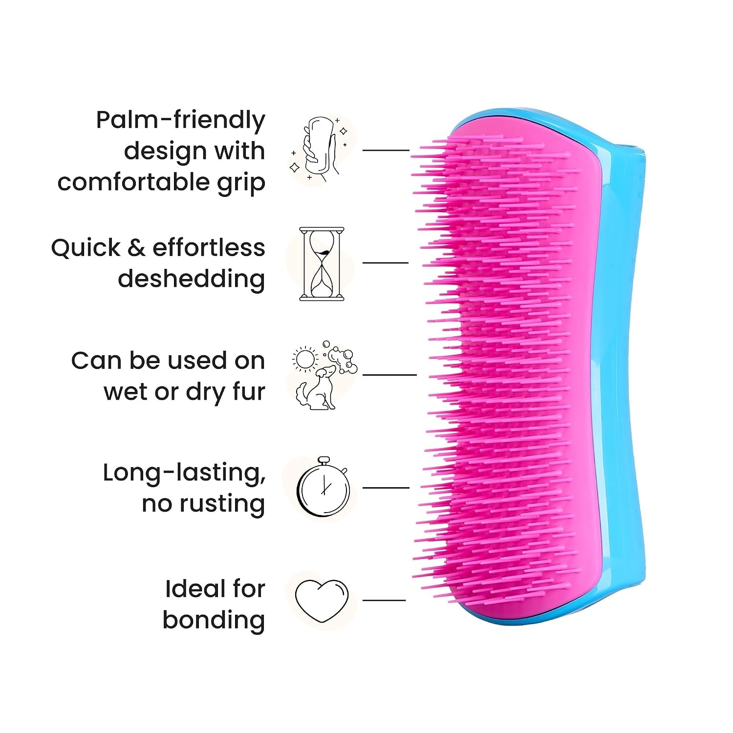 pet-teezer-de-shedding-dog-brush-for-long-hair-breeds-large-blue-pink-dog-grooming-tool-with-patented-two-tier-teeth-reaches-the-undercoat-for-thick-double-coated-dogs-wet-or-dry-fur