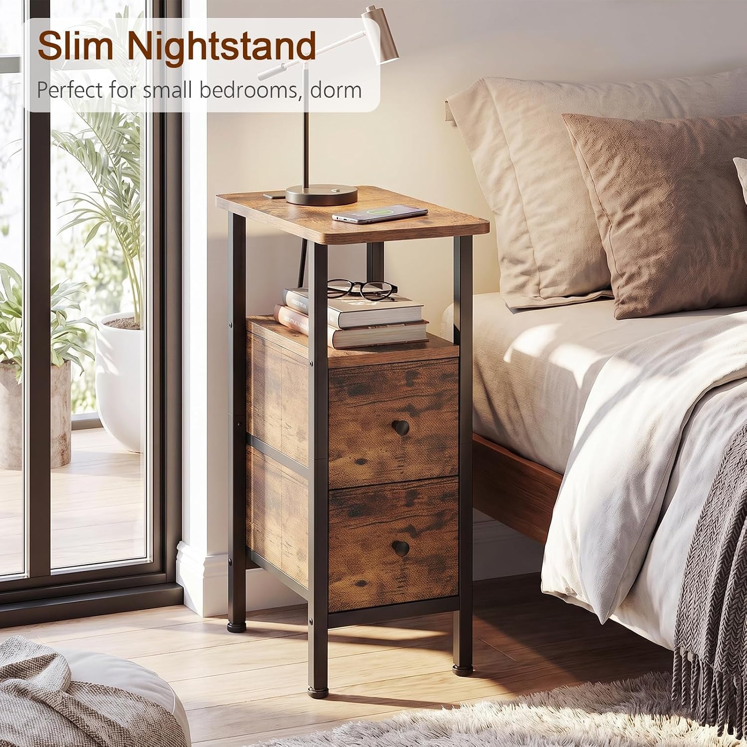 narrow-end-table-with-charging-station-side-tables-living-room-end-tables-living-room-set-of-2-skinny-nightstand-with-fabric-drawers-for-bedroom-small-spaces-rustic-brown