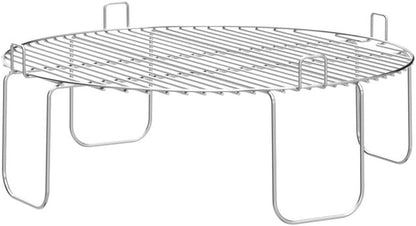 4 Inch Stainless Steel Grill Rack Compatible with Nuwave® Oven Pro, Primo, Nutrichef, Black Decker | Reversible Grate Accessory for Cooking, Baking, Cooling in Infrared Kitchen Convection Toaster Oven4