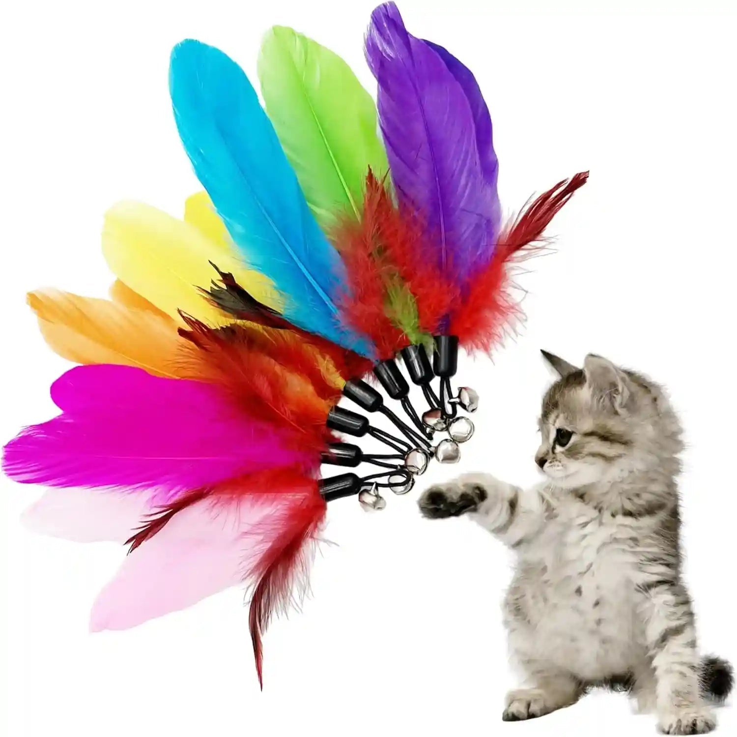 cat-feather-toys-refill-16-pieces-cat-wand-replacement-feathers-toy-for-indoor-cats