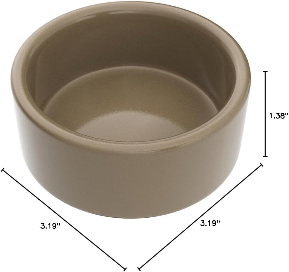 kaytee-stoneware-ceramic-pet-hamster-bowl-brown-3-inch
