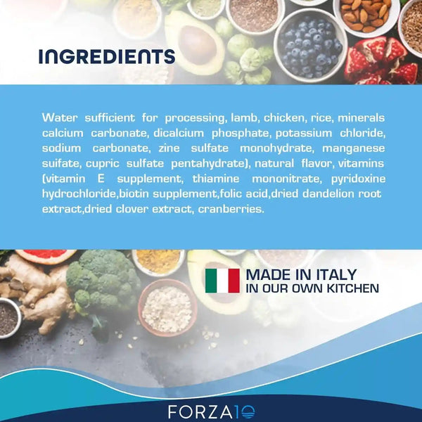 Forza10 Renal Wet Dog Food for Adult Dogs - 3.5 Oz, 12 Pack - Lamb Flavor | Actiwet Renal Support Vet-Formulated with Cranberries, Dried Dandelion and Dried Clover - Non-Gmo - Made in Italy4