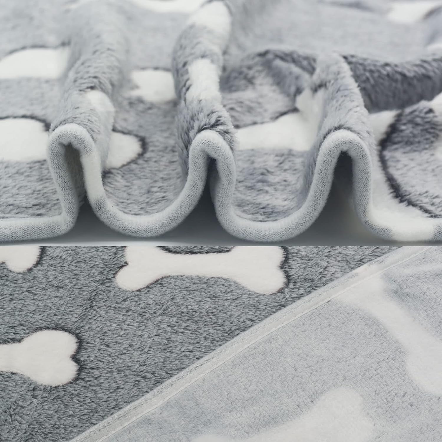 1-pack-3-puppy-blankets-super-soft-warm-sleep-mat-grey-cute-print-blanket-fluffy-fleece-pet-blanket-flannel-throw-dog-blankets-for-small-dogs-puppy-dogs-fluffy-cats-bone-small23x15