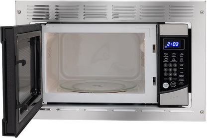0.9 Cu. Ft. RV Microwave Stainless Steel | 900W, 10 Power Levels, 6 Express Cook Presets, Instant Start, Child Safety Lock, Removable Glass Turntable8