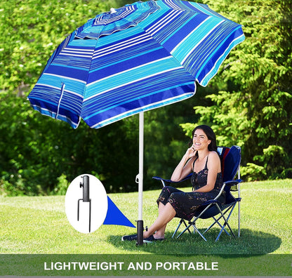 Adjustable Portable Umbrella Base, Upgraded Heavy Duty Metal Holder-Stand-Sand Grass Auger,For Flag, Umbrella, Fishing Rod, Outdoor Park Patio Beach Ground Ideal for Use in Soil, Grass7
