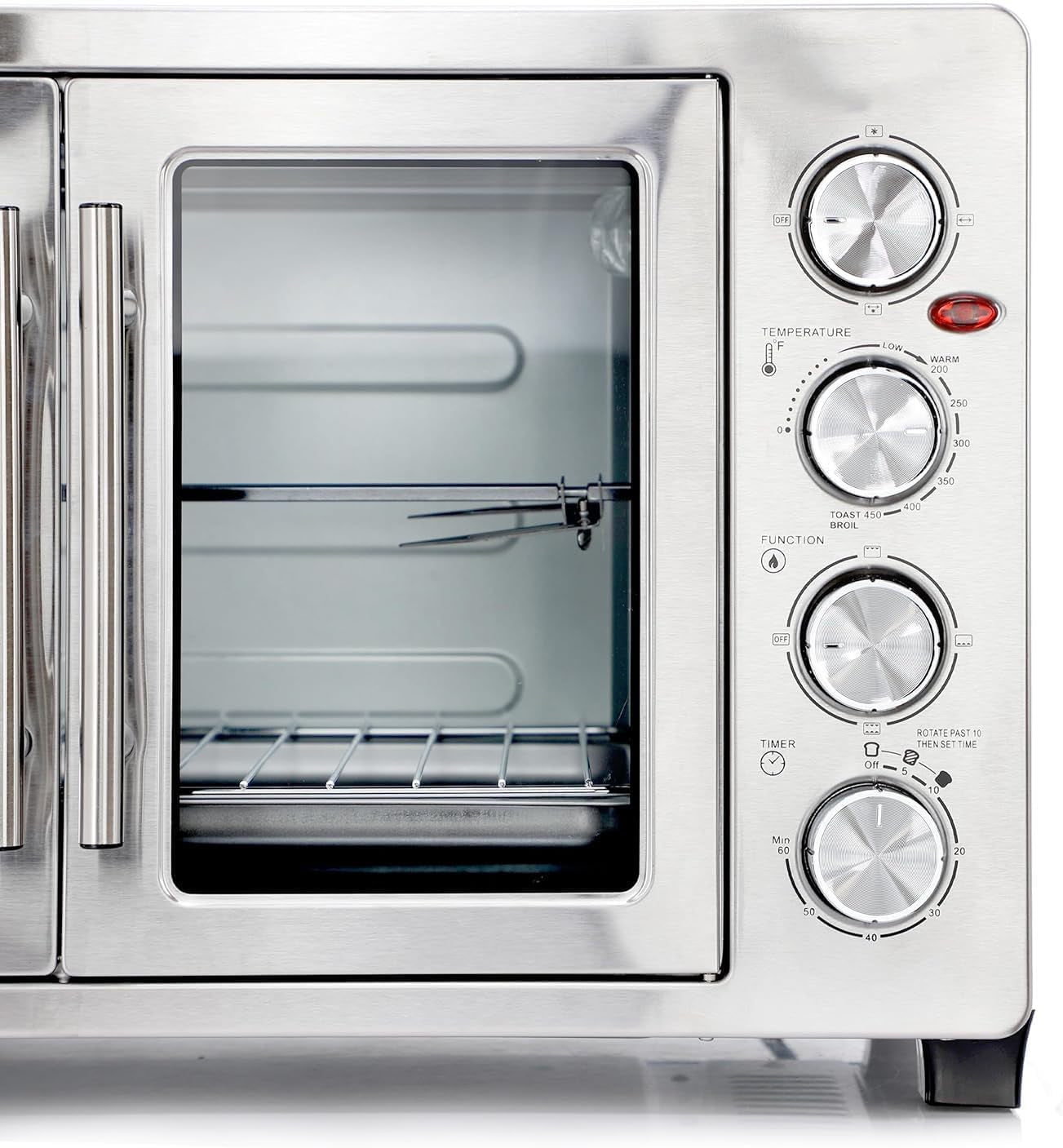 47-6-quart-french-door-countertop-convection-oven-with-rotisserie-stainless-steel-toaster-oven-with-timer-bake-tray-and-accessories
