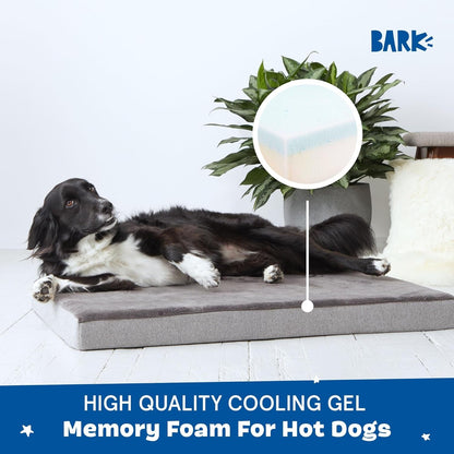Barkbox Orthopedic Dog Bed - Large | with Memory Foam - Comfortable, Durable & Machine Washable Pet Bed - Grey3