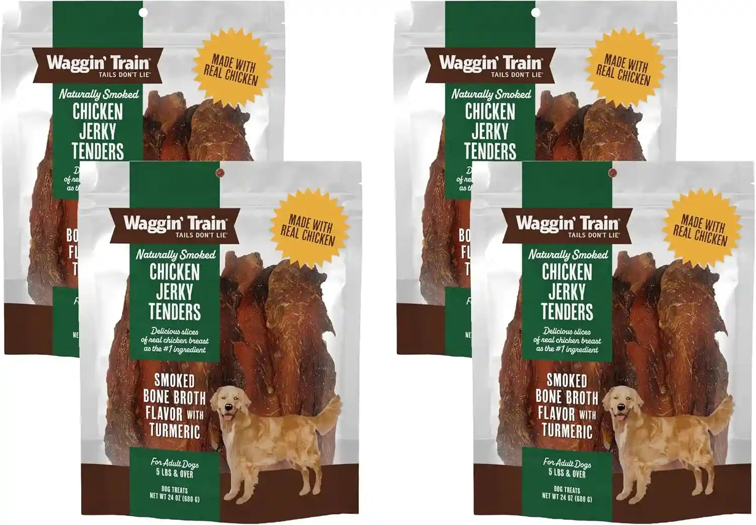 waggin-train-smoked-chicken-jerky-tenders-for-dogs-with-turmeric-and-human-grade-bone-broth-grain-and-corn-free-high-protein-premium-limited-ingredient-100-real-chicken-dog-treats-24-oz-pouch