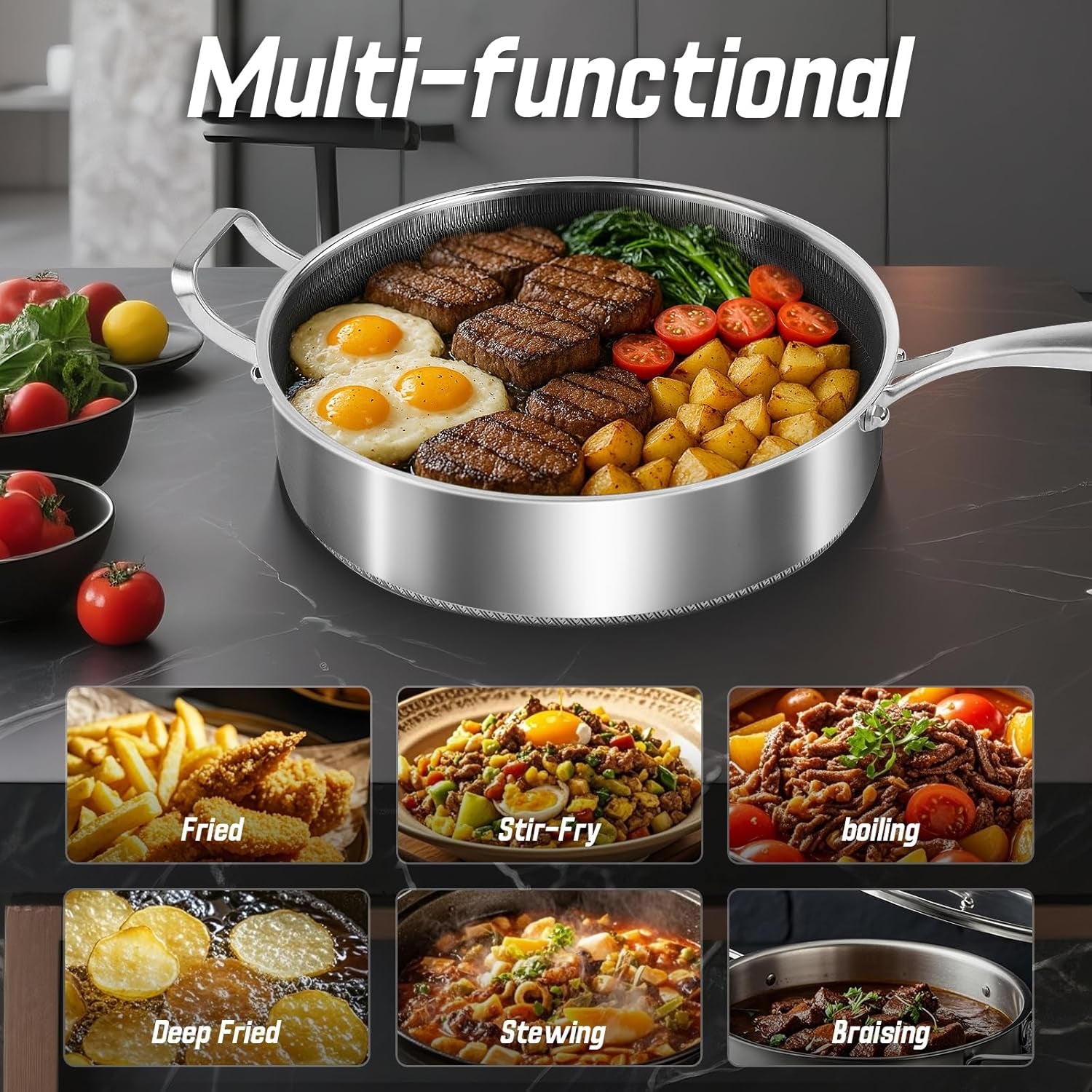frying-pans-nonstick-wih-lid-non-stick-tri-ply-stainless-steel-saute-pan-8-quarts-large-saute-pan-13-5-inch-induction-cooking-pan-dishwasher-and-oven-safe-pfoa-free