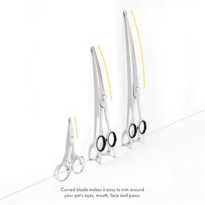 Tweezerman Pet Grooming Scissors-Rounded Tip Trimming Scissor for Dogs/Cats11