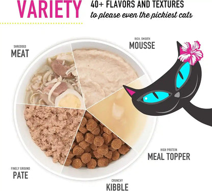 Tiki Cat after Dark Wet Cat Food, Variety Pack, 2.8 Oz. Cans (12 Count)8
