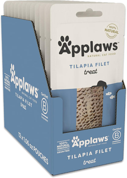 Applaws Whole Tuna Loin Grain Free Cat Treats 12-Pack 1.06 Oz | 100% Natural, High Quality, Single Ingredient, Grain Free, High Protein, Freeze Dried, No Fillers, No Artificial Additives11