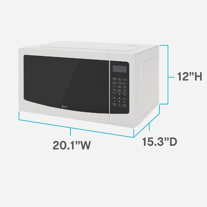 MT112K0W 1.1 Cubic Foot Microwave Oven2