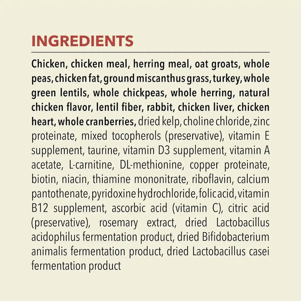 ACANA Dry Cat Food for Indoor Cats Indoor Entrée Chicken Turkey, 4Lb Bag | Includes Probiotics, Digestive Health, Weight Management, Free-Run Poultry, World'S Finest Ingredients5