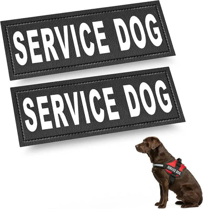 Industrial Puppy Emotional Support Dog Patch, Reflective XS 1 X 2.75 in | Clear Visibility, Durable Vest Patches for Identification, Compatible with Hook & Loop Vest Gear - XS 1X2.75 Inch17