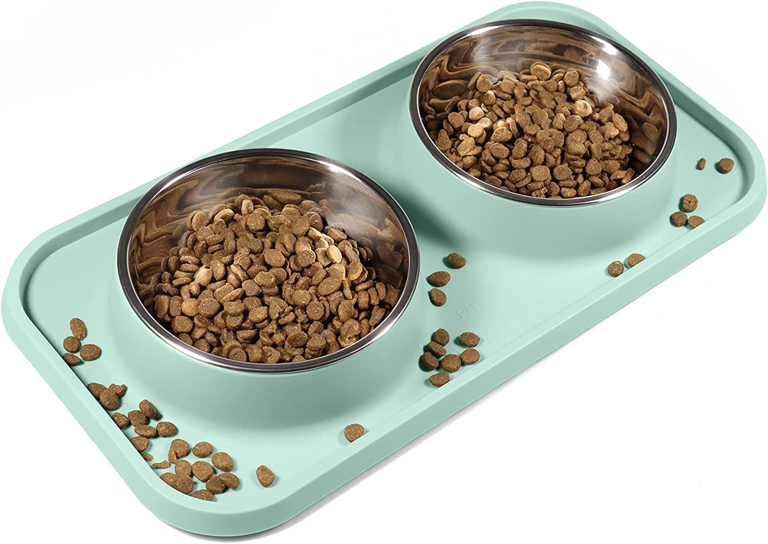 l-d-dog-cat-food-bowls-cat-bowls-non-skid-and-non-spill-silicone-pads-with-pp-stand-removable-stainless-steel-food-and-water-dishes-for-cats-small-size-dogs