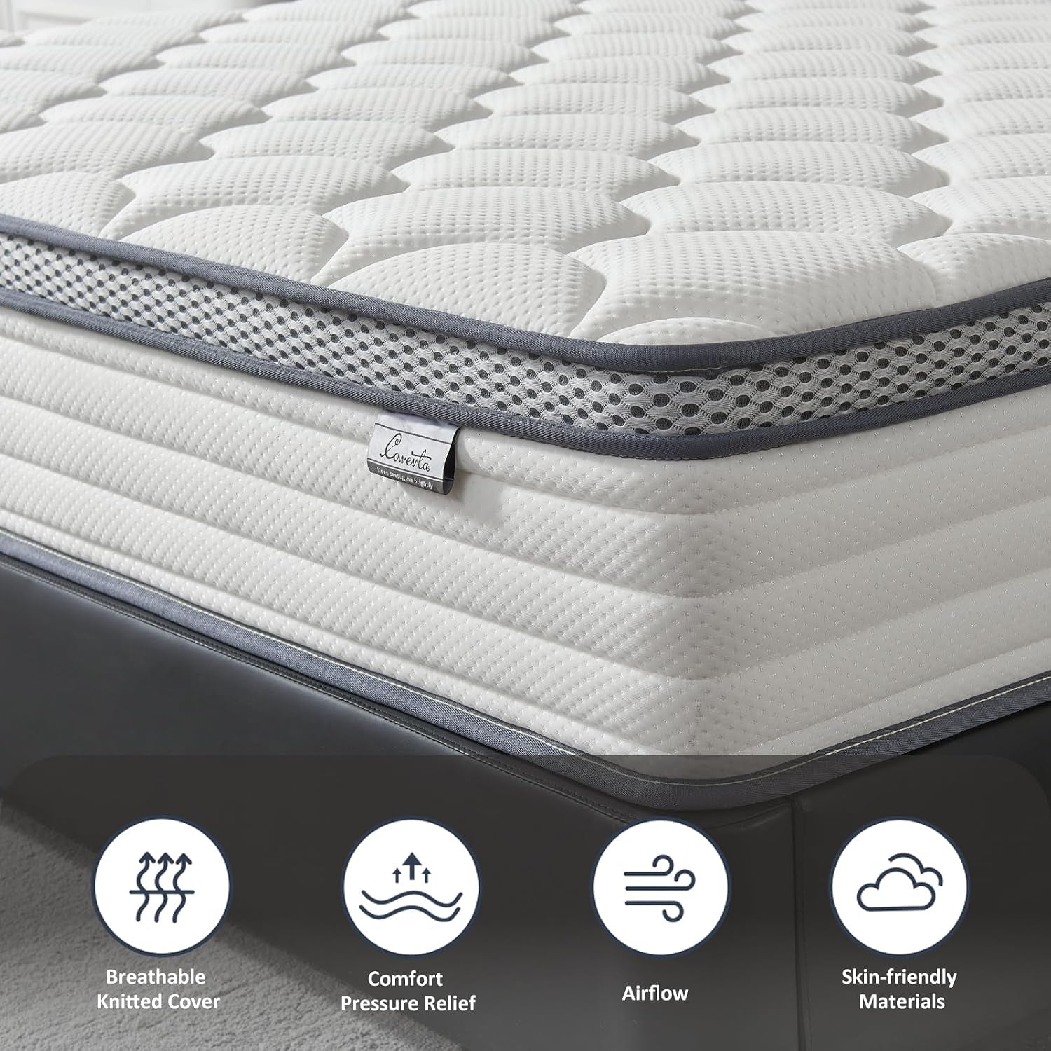 full-size-mattress-12-inch-hybrid-mattress-in-a-box-individual-pocket-springs-medium-firm-pressure-relief-breathable-comfort-and-durable