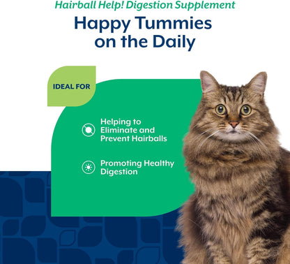 Naturvet Scoopables Hairball Aid for Cats - Helps Prevent & Eliminate Hairballs - Psyllium Husk & Pumpkin - Salmon Flavored Cat Health Supplement - Tastes like Treats & Prevents Hairballs | 5.5Oz Bag3