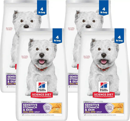 Hill'S Science Diet Sensitive Stomach & Skin Small Bites Dry Dog Food | #1 Veterinarian Recommended, Adult Formula, Chicken Recipe, 15 Lb. Bag17