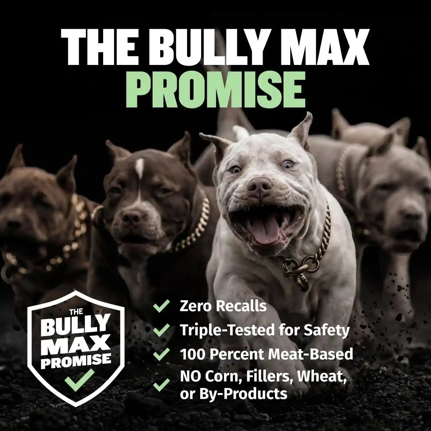 bully-max-puppy-food-24-14-high-protein-growth-formula-dry-dog-food-with-lamb-and-rice-for-small-and-large-breed-puppies-chicken-free-419-cal-cup-sensitive-stomach-kibble-5-lb-bag