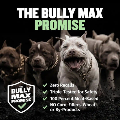 Bully Max Puppy Food 24/14 High Protein & Growth Formula - Dry Dog Food with Lamb and Rice for Small and Large Breed Puppies - Chicken Free, 419 Cal/Cup, Sensitive Stomach Kibble, 5 Lb Bag8