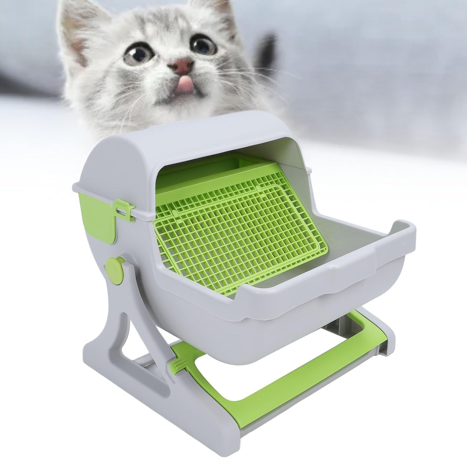 self-cleaning-cat-litter-box-enclosure-semi-automatic-pp-plastic-easy-assembly-tipping-bucket-style-large-kitty-litter-box-for-indoor-cats