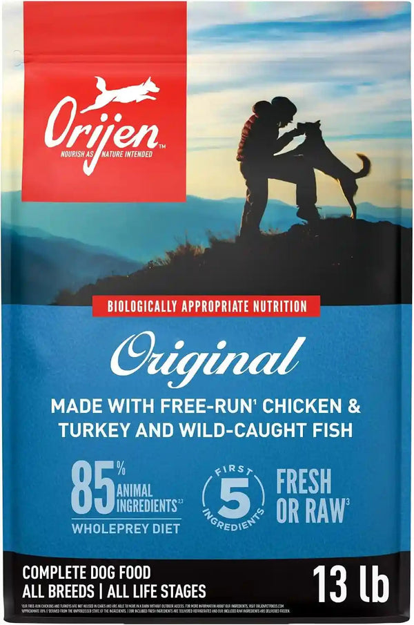 ORIJEN Grain Free WHOLEPREY Dry Dog Food Original Recipe 23.5Lb. Bag | WHOLEPREY Ingredients, Grain Free, Made in the USA, Skin & Coat, Global Quality Ingredients11