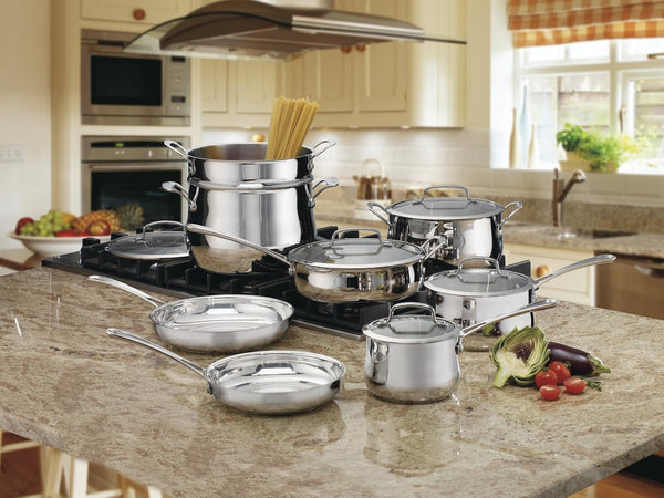 Contour Stainless 13-Piece Cookware Set2