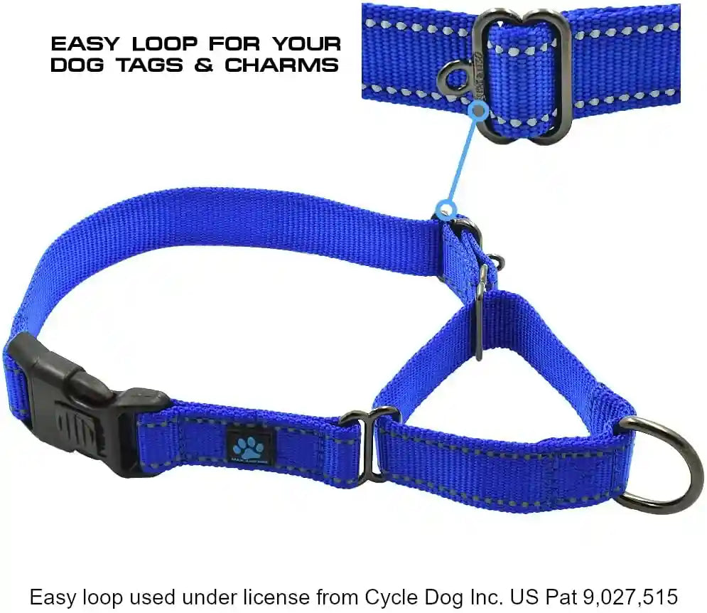 max-and-neo-nylon-martingale-collar-we-donate-to-a-dog-rescue-for-every-collar-sold-medium-orange