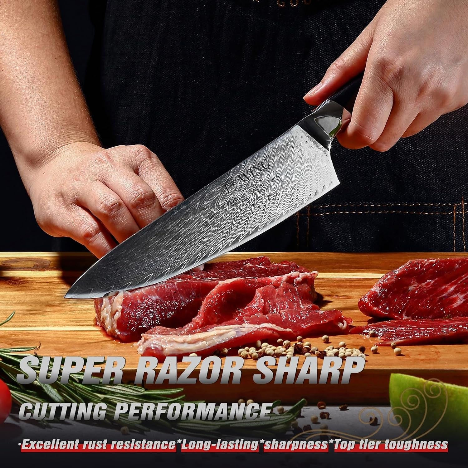 8-inch-chef-knife-japanese-style-vg10-damascus-kitchen-knife-67-layer-forged-blade-with-black-wood-handle-razor-sharp-cooking-knife-for-meat-vegetables-fruit