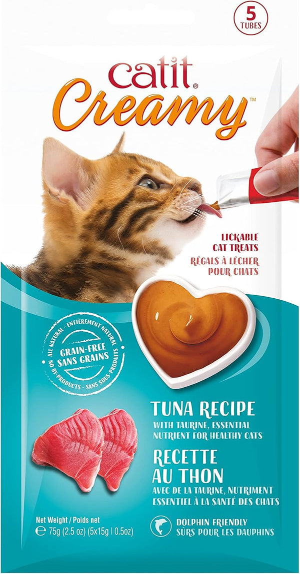 Catit Creamy Lickable Cat Treat – Hydrating and Healthy Treat for Cats of All Ages - Assortment, 72-Pack19