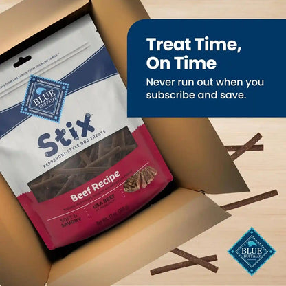 Blue Buffalo Beef Stix Pepperoni-Style Dog Treats, Soft & Meaty Dog Snacks Made in the USA with Real Beef & Natural Ingredients and Enhanced with Vitamins, Minerals, & Other Nutrients, 13 Oz.10