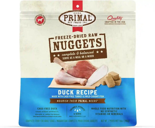 Primal Freeze Dried Dog Food Nuggets, Chicken; Complete Balanced Meal, Topper or Treat; Premium, Healthy, Grain Free, High Protein Raw Dog Food, 14 Oz | Complete & Balanced Nutrition, Meal, Topper or Treat, Grain-Free, High Protein, No Synthetic Vitamins & Minerals33