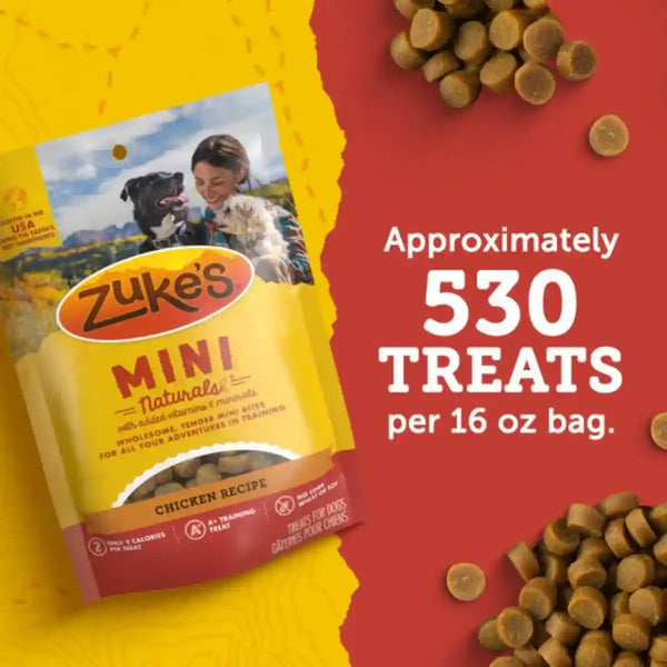 Zuke’S Mini Naturals Dog Training Treats for Dogs, Pet Treats Made with Real Chicken, 16 Oz8