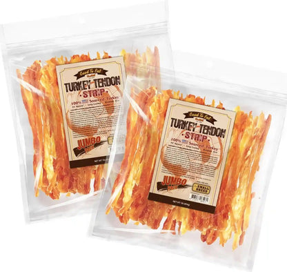 Gootoe Turkey Tendons, Dog Treats for Small Breeds, Bone (S), 6 Counts8