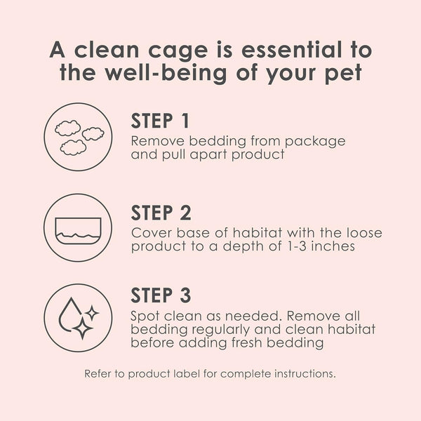 Kaytee Clean & Cozy Colors, Small Animal Bedding with Extreme Odor Control, Kaleidoscope, 24.6 Liters7