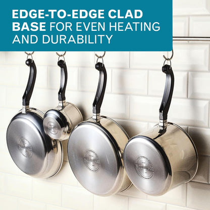 Classic Series Anniversary Edition Cookware Set, 8-Piece, Stainless Steel Pot and Pan Set4