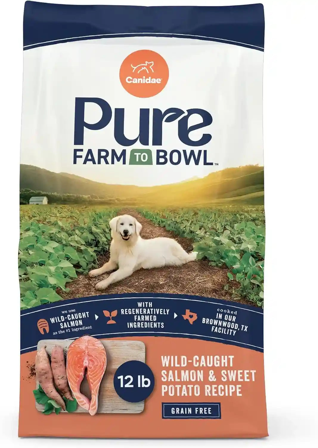 canidae-pure-farm-to-bowl-dry-dog-food-balanced-nutrition-for-adult-dogs-limited-ingredient-formula-grain-wheat-soy-free-22-lb-wild-caught-salmon-sweet-potato-recipe