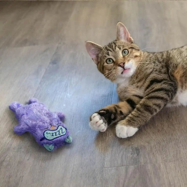 Catstages Purr Pillow Cat Toy – Plush Cat Toy with Touch-Activated Purr for Calming Cats & Kittens8