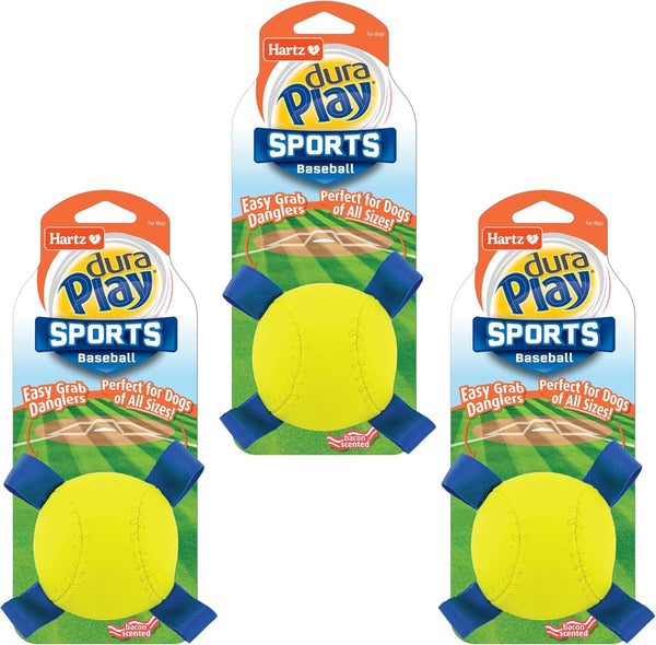 Hartz Duraplay Bacon Scented Dog Toys, Small (Assorted Color)12