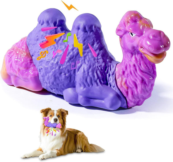 Dog Chew Toys for Aggressive Chewers, 2Pack Indestructible Dogs Bone Toy for Large Small Medium Breeds, Durable Tough Nylon Dog Toys to Keep Them Busy, Puppy Teething Dogs Toy Bone, Beef&Bacon Flavor12
