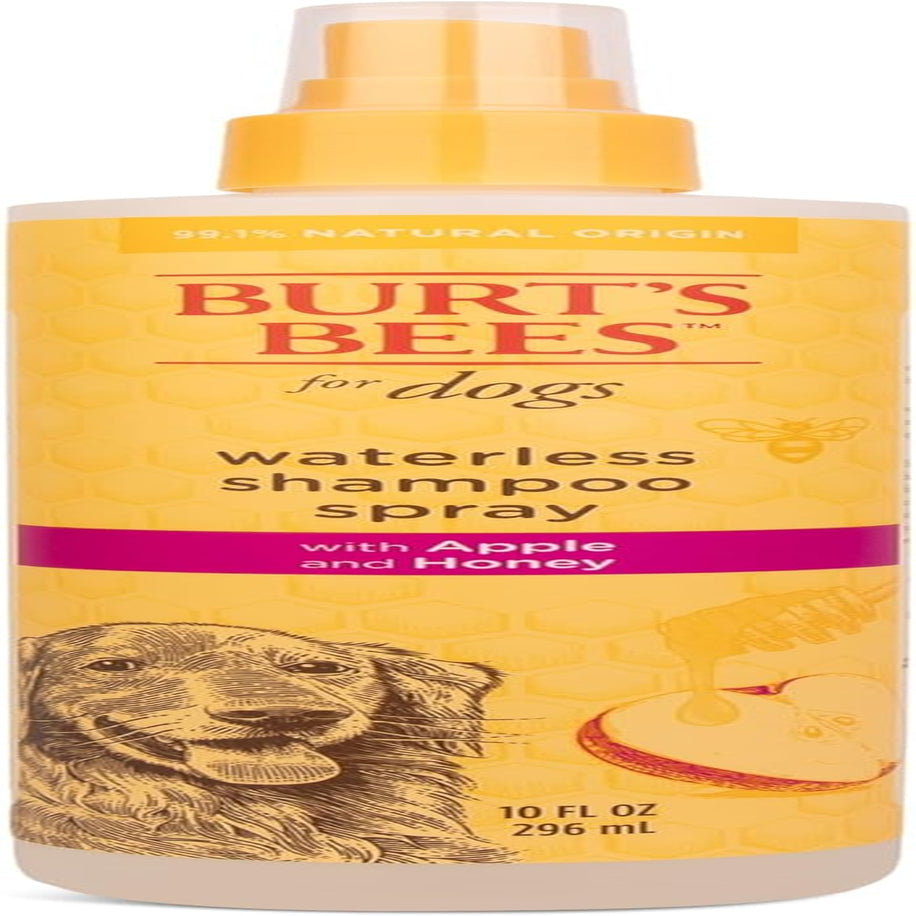 burts-bees-for-pets-waterless-shampoo-spray-with-apple-honey-10-fl-oz-no-rinse-waterless-formula-ph-balanced-ideal-for-quick-touch-ups-between-full-baths-no-sulfates-parabens-or-phthalates