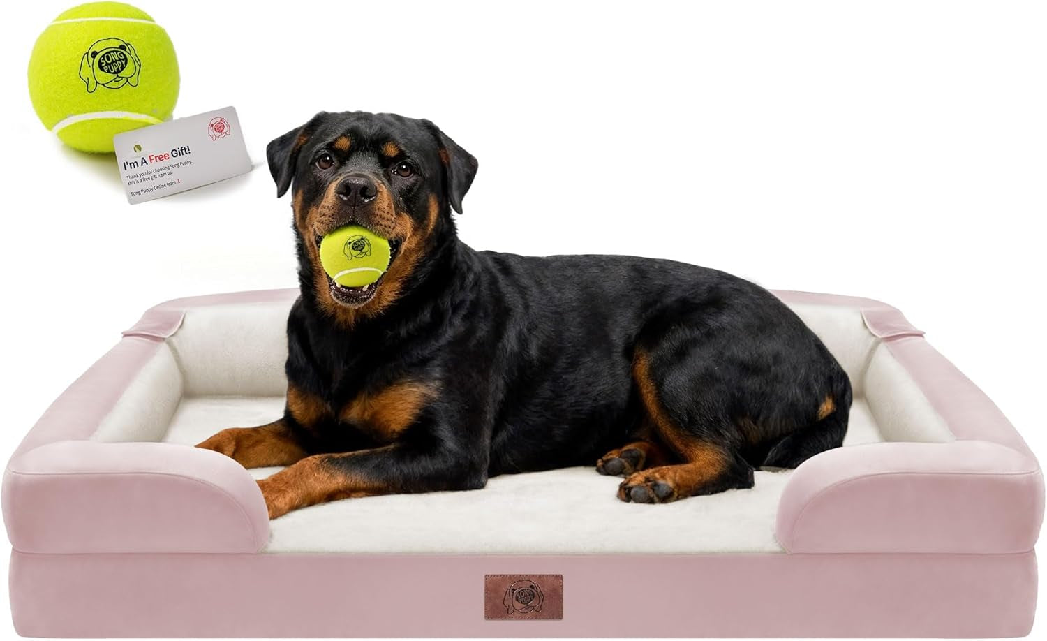 waterproof-orthopedic-dog-bed-for-extra-large-sized-dogs-memory-foam-pet-bed-sofa-with-bolster-dog-couch-with-washable-cover-non-slip-bottom-42x30-inch-grey