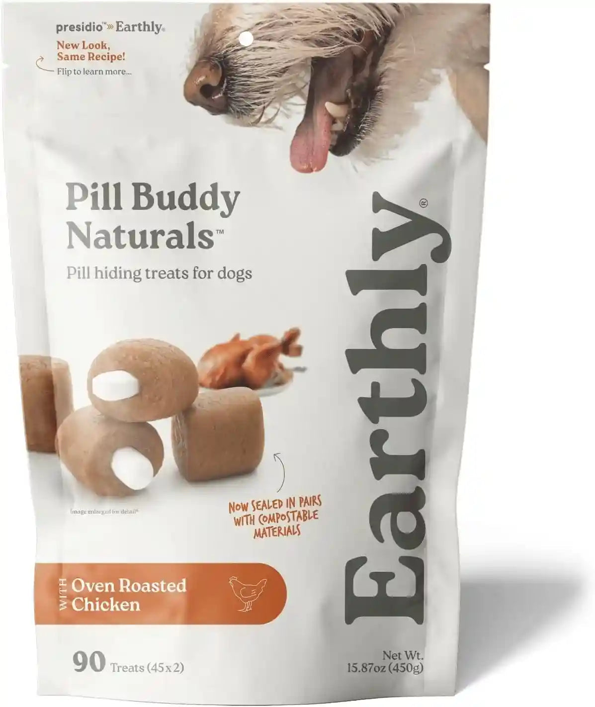presidio-earthly-pill-buddy-naturals-pb-apple-recipe-pill-hiding-treats-for-dogs-make-a-perfect-pill-concealing-pocket-or-pouch-for-any-size-medication-30-servings